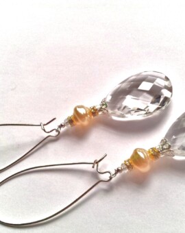Briollet Crystal Earrings